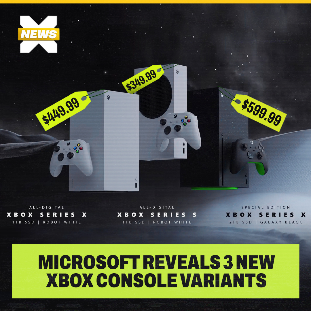 The fact that the all-digital Xbox Series X doesn't come with 2TB is kinda strange, would you agree?

Check out GINX News tonight at 8 PM ET on GINX Canada for more details on these new consoles and other gaming news.