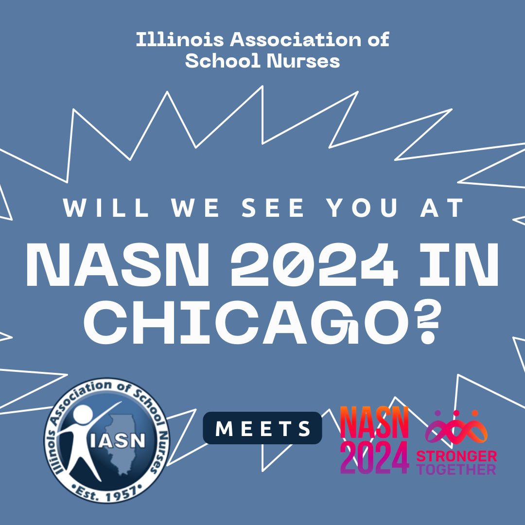 Illinois Association of School Nurses (@ilschoolnurses) on Twitter photo The countdown to <a href="/schoolnurses/">NASN, Inc.</a> 2024 is ON. 16 more days until the NASN conference gets started! Are you joining us in Chicago for a weekend of fun and learning? Comment below on what you’re most looking forward to!
Haven’t registered yet? Click the link below to sign up today! The countdown to <a href="/schoolnurses/">NASN, Inc.</a> 2024 is ON. 16 more days until the NASN conference gets started! Are you joining us in Chicago for a weekend of fun and learning? Comment below on what you’re most looking forward to!
Haven’t registered yet? Click the link below to sign up today!