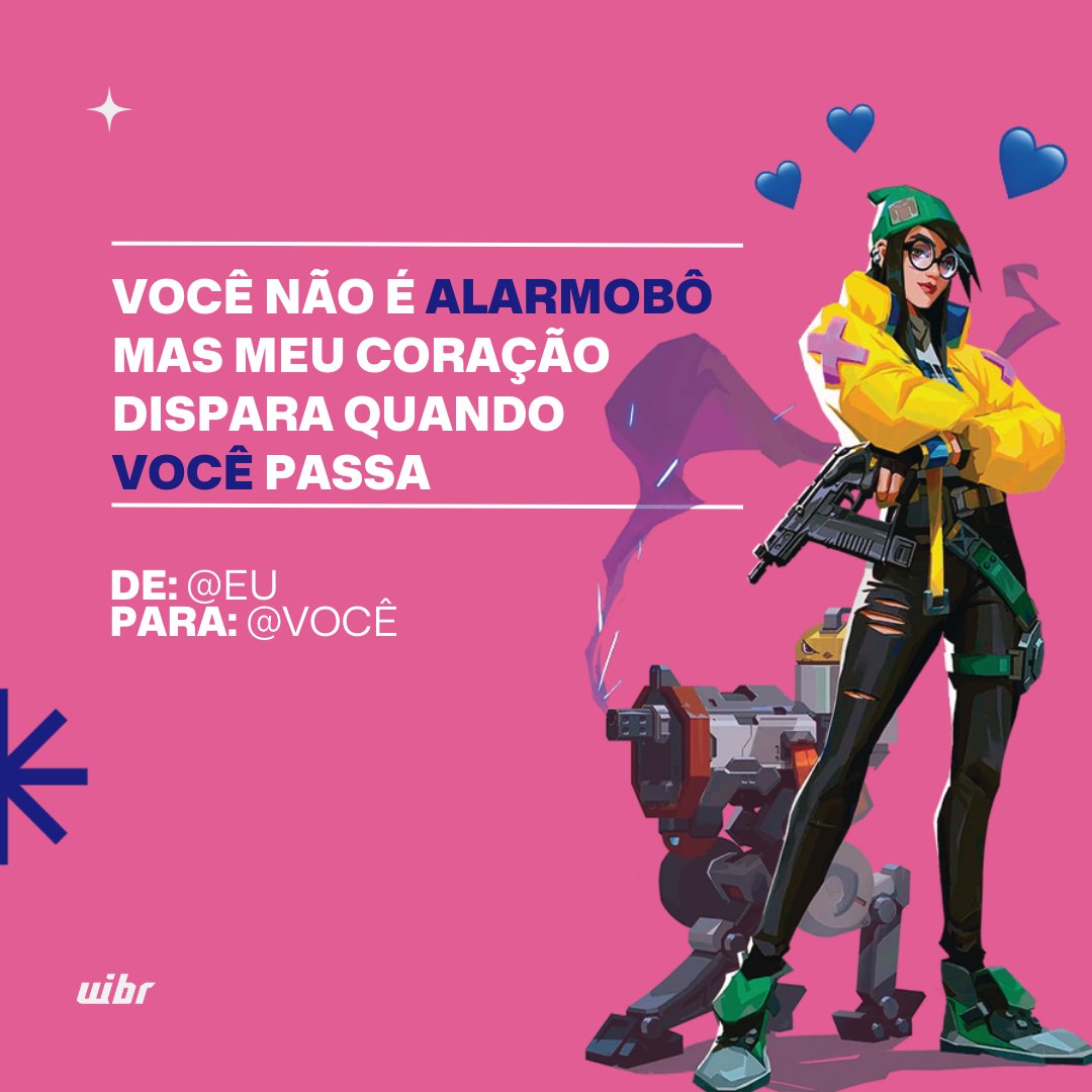 wibroficial's tweet photo. TA SOLTEIRA? Não seja por isso!🤔
Já manda esse correio elegante pra pessoa que você quer conquistar nesse dia dos namorados!💕
#diadosnamorados #WIBR https://t.co/rqnPcetXMk