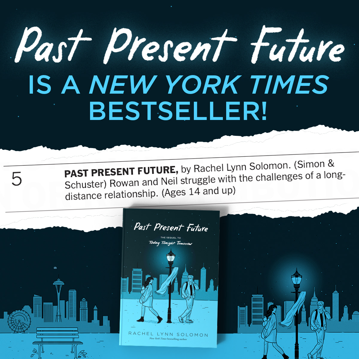 simonteen's tweet image. Congratulations, @rlynn_solomon!!! #PastPresentFuture is a @nytimes bestseller!