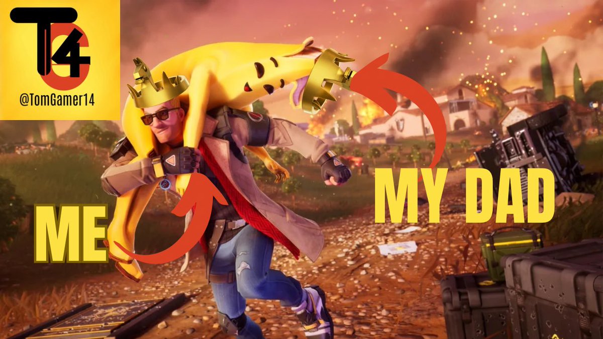 TomGamer_14's tweet photo. Carrying my Dad in Fortnite 😅 #Fortnite #Gaming #PS5 #BattleRoyale

Clink below to watch 📺 
https://t.co/6o1cK2SoJn https://t.co/VKhoTjiG10