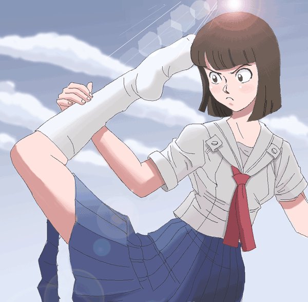 「お早うございます 」|おてんば丼のイラスト