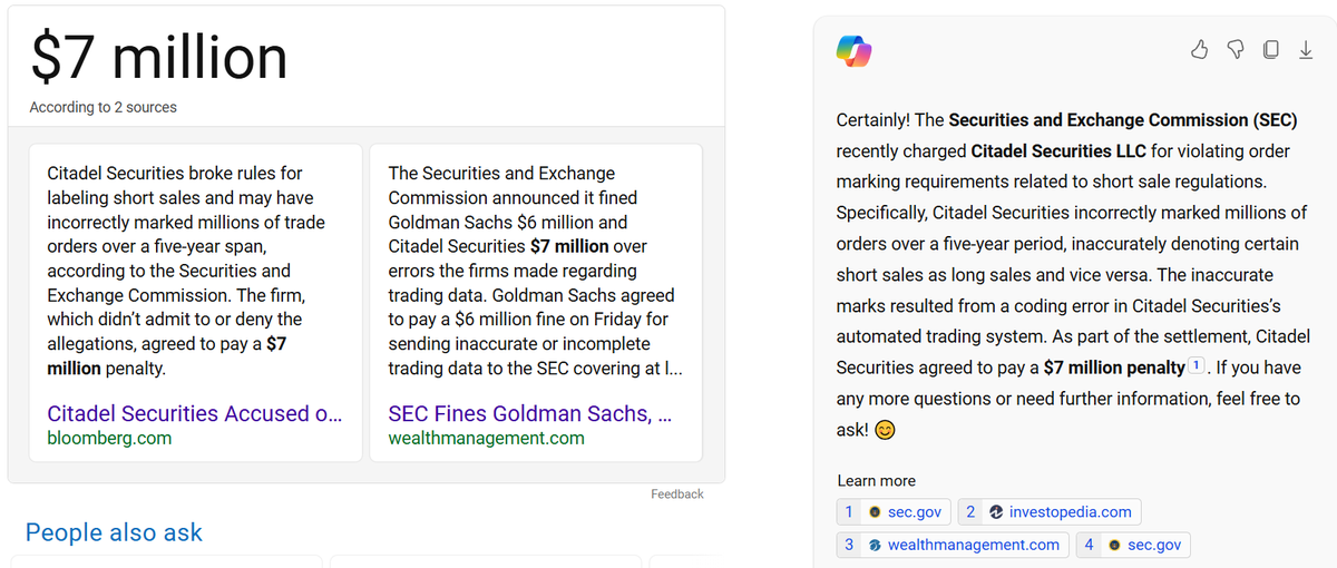 Fisnib's tweet image. Funny that @SECGov charges $4.5 billion for crypto fraud but only charged Citadel $7 million for marking shorts &quot;incorrectly&quot; (fraud) for 5 years.

@NYSE is rigged.

#CitadelScandal
#CitadelFRAUD
#SECcomplicit

#AMC $AMC
#GME $GME
#MMTLP #ATER