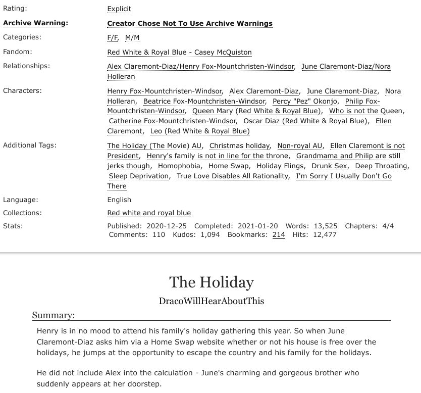 M00NMINS's tweet photo. #362 : The Holiday by @IntoBlondPrats2 

the holiday! au (yes i read a lot one time), Christmas holiday, smut (4)

https://t.co/14KLqMbUmm https://t.co/cng9Ox1tHi