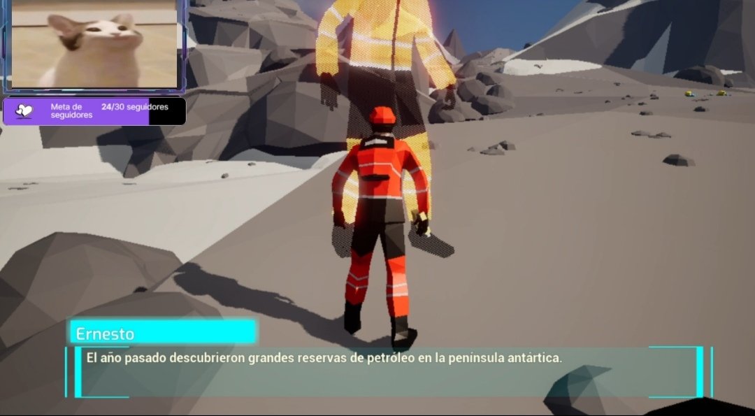 Stremeando el nuevo juego sobre la Antártica!! Está muy choro, 100% recomendado
<a href="/MilenioBASE/">Instituto Milenio BASE</a> 
twitch.tv/jawikip450