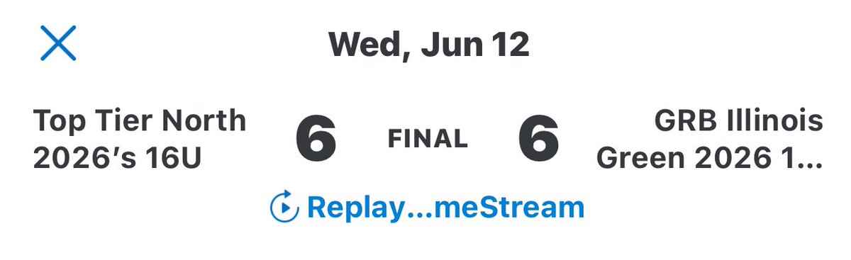 Green Team Tie <a href="/Bullpenevents/">Bullpen Tournaments</a> MPL

<a href="/JoshRudnick99/">Josh Rudnick</a> 4 innings - 3ER - 6Ks
<a href="/TravisDudycha/">Travis Dudycha (2026)</a>  3 innings - 1ER - 4Ks
1-4 - Triple

<a href="/pfeiffer_54/">Shane Pfeiffer (2026)</a> 3-4 - 2DBLs
<a href="/Andrewdeeg4/">Andrew Deegan</a>  1-4 - Triple - 1RBI
<a href="/KonnerAltergott/">Konner Altergott</a> 2-4 - Triple - 1RBI