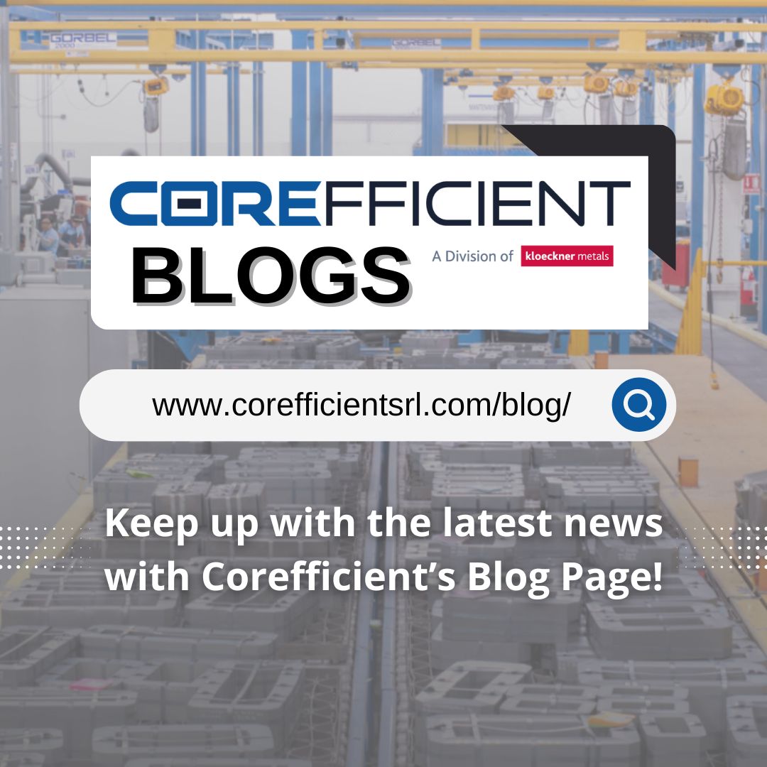 CorefficientTCs's tweet image. From top wind energy trends to what makes up a transformer core, our blogs provide insight on a wide array of industry topics.  

Visit corefficientsrl.com/blog/ for more.   

#TransformerCoreIndustryNews #ValueToTheCore #Corefficient