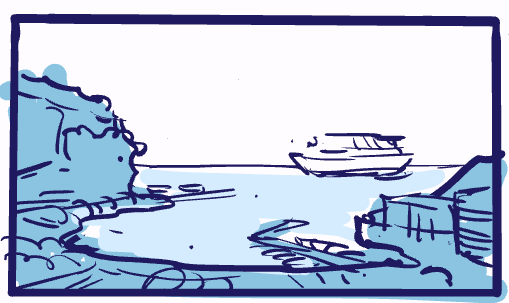 I like to figure out master shots or main Layout/BG compositions too so that my team can maximize reuse on the "money" shots. it's a nice way to have everyone on the same page and offload work from design dept (who's usually totally swamped by that point of time in the schedule)