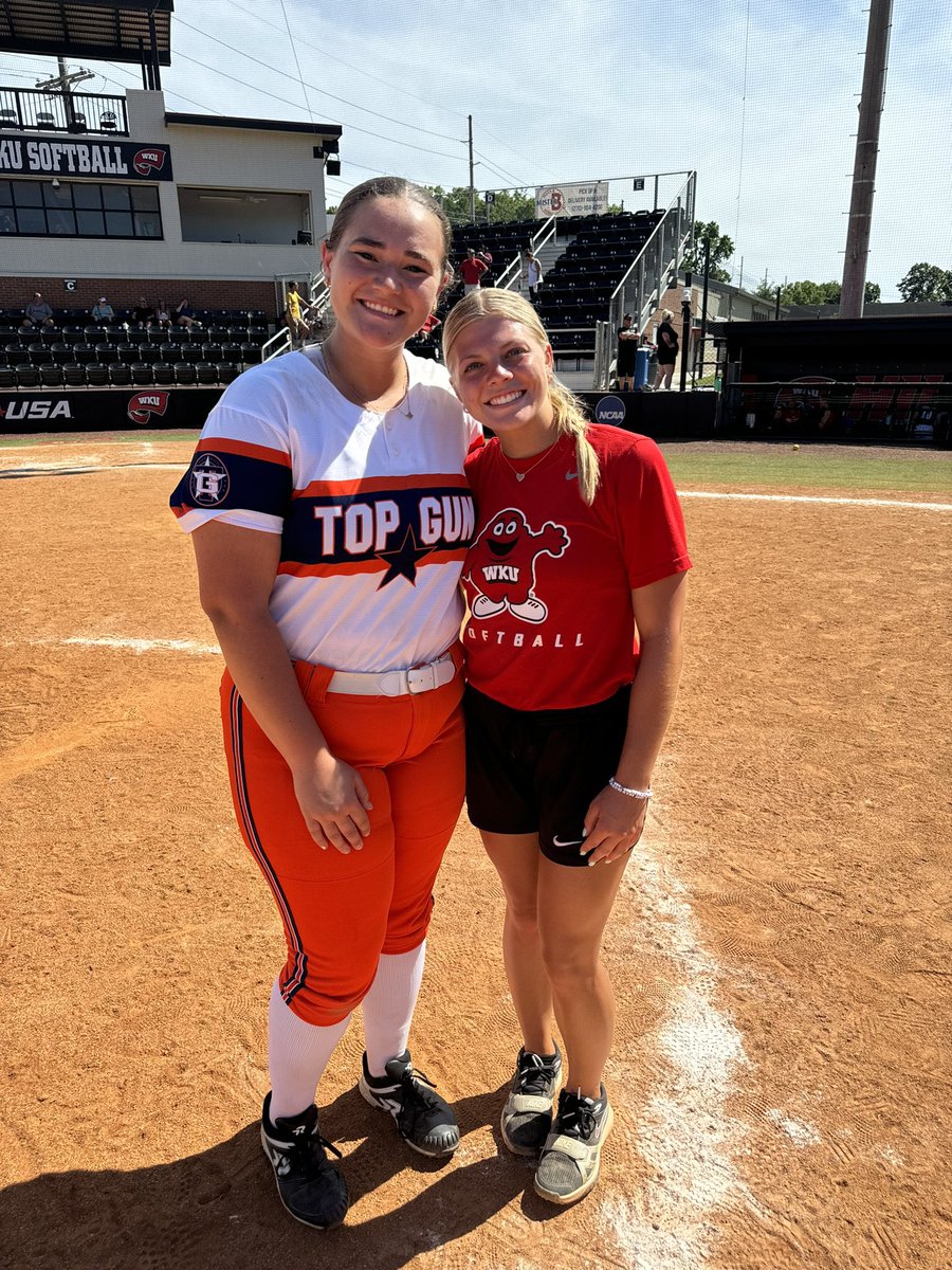 Mackenzie “Mac” Burczyk (@softballmac2026) on Twitter photo Huge thank you to <a href="/WKUSoftball/">WKU Softball</a> for an amazing camp! Learned a ton about generating power through my swing! Also saw a former HCHS teammate <a href="/KaytlanKemp/">kaytlan kemp</a>! Excited for the next camp!! Go tops! ❤️ <a href="/AmyLTudor/">Amy Tudor</a> <a href="/KaylaBixel/">Kayla Bixel</a> <a href="/HCHS_SB_coachT/">Coach Troutman</a> <a href="/BTurner_75/">Bob Turner</a> @TGF_17_National <a href="/topgunfastpitch/">Top Gun Fastpitch</a> Huge thank you to <a href="/WKUSoftball/">WKU Softball</a> for an amazing camp! Learned a ton about generating power through my swing! Also saw a former HCHS teammate <a href="/KaytlanKemp/">kaytlan kemp</a>! Excited for the next camp!! Go tops! ❤️ <a href="/AmyLTudor/">Amy Tudor</a> <a href="/KaylaBixel/">Kayla Bixel</a> <a href="/HCHS_SB_coachT/">Coach Troutman</a> <a href="/BTurner_75/">Bob Turner</a> @TGF_17_National <a href="/topgunfastpitch/">Top Gun Fastpitch</a>
