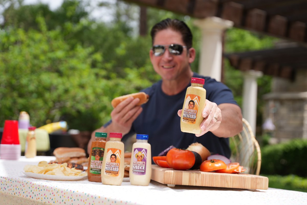 Ed McCaffrey (@87ed) on Twitter photo McCaffrey’s Rocky Mountain Mustard and Horseradish Sauce is going worldwide. Check out <a href="/McCaffreyBrands/">McCaffrey Brands</a> and visit our ALL-NEW website McCaffreyBrands.com.
These have always been more than simply condiments to me. They were born out of my desire to make good food taste McCaffrey’s Rocky Mountain Mustard and Horseradish Sauce is going worldwide. Check out <a href="/McCaffreyBrands/">McCaffrey Brands</a> and visit our ALL-NEW website McCaffreyBrands.com.
These have always been more than simply condiments to me. They were born out of my desire to make good food taste