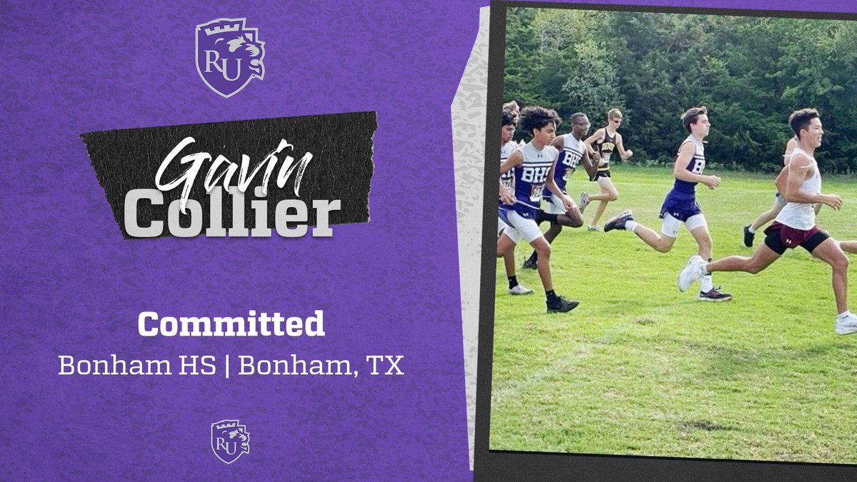RockfordXCTF's tweet photo. 🟣Committed⚪️
We are so excited to welcome Gavin Collier to our Regent Family! 💜🦁 

#ruxc |#GoRegents https://t.co/eGGRreVeEn