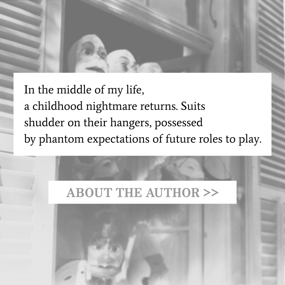 PWritersU's tweet photo. Another #poem from the upcoming anthology, "CAREER RETROSPECTIVE WITH SUITS AND MASKS" by Shaun Anthony McMichael.

🎭 Learn more &amp; PREORDER by June 15th: https://t.co/zylLVpHvge

🎭 Visit the author's website to learn more about his work: https://t.co/H6VXXWuRcY https://t.co/qbbyimVrD7