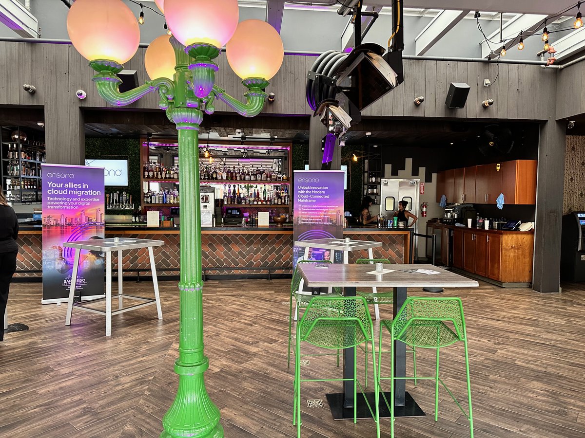 RayJMartinez's tweet image. Great response at the post-#NASTD Rooftop Reception by @EnsonoIT! Exciting conversations on digital transformation and our Modern, Cloud-Connected Mainframe. Thrilled to be part of this innovative team! #MainframeModernization #MakeBetterHappen