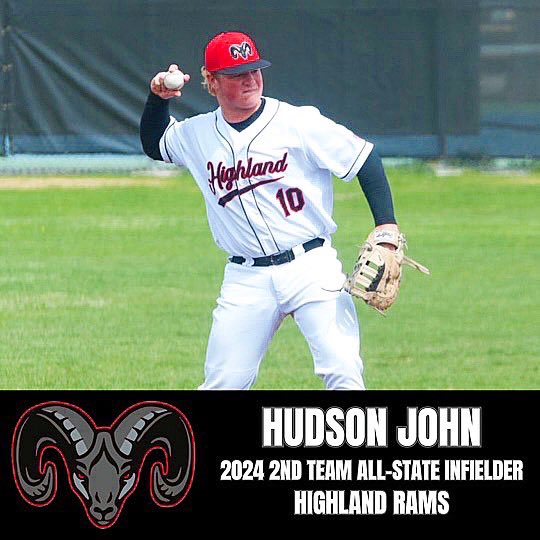Highland Rams Baseball (@ramfambaseball) on Twitter photo Congrats to @hudsonjohn20511 & <a href="/TStrings12/">Taylor Stringfellow</a>. Your legacies grow!
All-State honors is a big deal! Good job fellas!
<a href="/kadecalvintv/">Kade Calvin</a> <a href="/MrIdahoPreps/">Brandon Walton</a> <a href="/ericmoon22/">Eric Moon</a> <a href="/SeanKane182/">Sean Kane</a> <a href="/idahosports/">IdahoSports.com</a> <a href="/PrepBaseballID/">Prep Baseball Idaho</a>
<a href="/RamHighland/">Highland Ram Athletics</a> Congrats to @hudsonjohn20511 & <a href="/TStrings12/">Taylor Stringfellow</a>. Your legacies grow!
All-State honors is a big deal! Good job fellas!
<a href="/kadecalvintv/">Kade Calvin</a> <a href="/MrIdahoPreps/">Brandon Walton</a> <a href="/ericmoon22/">Eric Moon</a> <a href="/SeanKane182/">Sean Kane</a> <a href="/idahosports/">IdahoSports.com</a> <a href="/PrepBaseballID/">Prep Baseball Idaho</a>
<a href="/RamHighland/">Highland Ram Athletics</a>