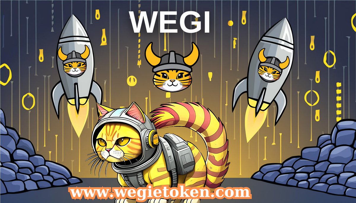 Buy before news of new listings and be ready to fight for Wegie 🚀🚀🚀🚀

BUY:
pancakeswap.finance/swap?outputCur…

#WEGI #Floki #DOGE #ETH #PEPE #BTC #bitcoin