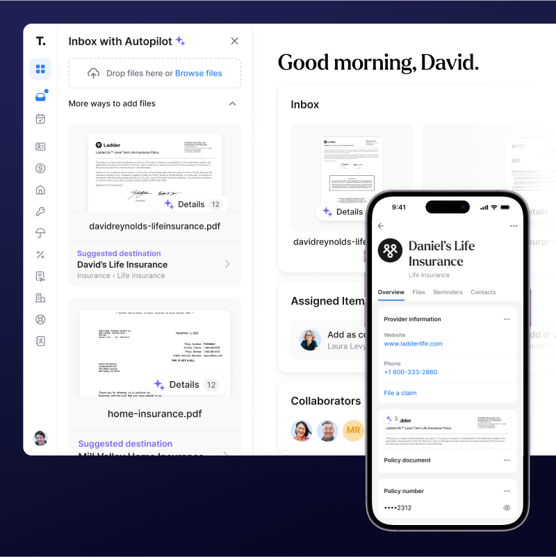 trustworthy_app's tweet photo. Q: Who is building the 'if I die, here's all my important info' (banking, bills, last will and testament, etc.) software?

A: @trustworthy_app is doing this and doing a great job. Huge focus on security and support.