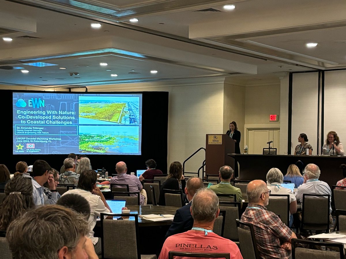 USCRP's tweet photo. Today the USCRP Decadal Visioning Workshop was all about action and innovation! 💪🏝️

Attendees co-developed solutions to coastal challenges &amp; addressed community challenges with the expertise and creativity of our diverse group of participants. https://t.co/0qdQV17FOm