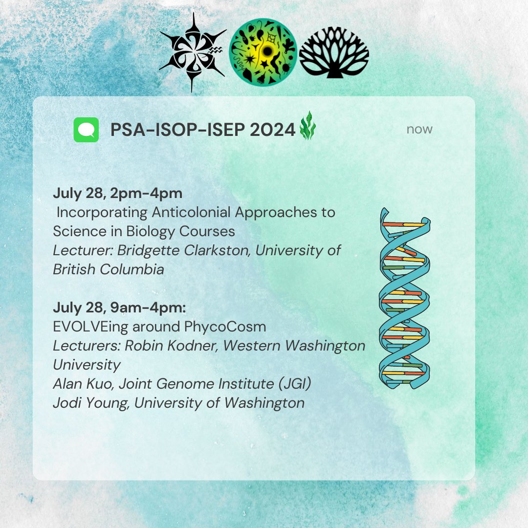 Phyc. Soc. America (@psaalgae) on Twitter photo Join us on July 27th and July 28th at PSA-ISOP-ISEP for our wonderful lineup of workshops. Huge thanks to lecturers and organizers of these workshops! See <a href="/PSAAlgae/">Phyc. Soc. America</a> website for more information. Deadline to register is June 17th. Join us on July 27th and July 28th at PSA-ISOP-ISEP for our wonderful lineup of workshops. Huge thanks to lecturers and organizers of these workshops! See <a href="/PSAAlgae/">Phyc. Soc. America</a> website for more information. Deadline to register is June 17th.