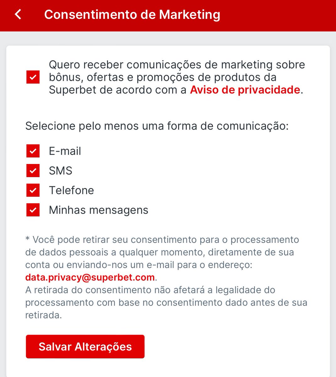 GuiadasApostas's tweet photo. ⚠️ ATENTOS!

Eu ia fazer o post só amanhã, mas não aguentei em anunciar pra vocês.

A partir de 14 de junho (sexta), a @superbet_br vai DAR, isso mesmo, DAR R$ 2.500 pra 10 usuários que serão sorteados todos os dias. 

Sem rollover, sem bônus, sem nada. É dado. Você pode inclusive sacar.

MAS!

Você terá apenas 15 minutos pra decidir o que fazer com o dinheiro. Quer sacar? Pode. Quer apostar R$ 10? Também pode - e nesse caso os R$ 2.490 ficam na banca pra você decidir o que fazer depois, inclusive sacar. 

Não fez nada em 15 minutos? Aí você deixa de ganhar R$ 2.000 e fica só com R$ 500 na banca.

ATENÇÃO! Você precisa dar o consentimento de marketing nas configurações de sua conta pra participar!

Começa na sexta! O sorteio sempre será às 11h (horário de Brasília). Você tem até 11:14:59 para apostar ou sacar!

Boa sorte!