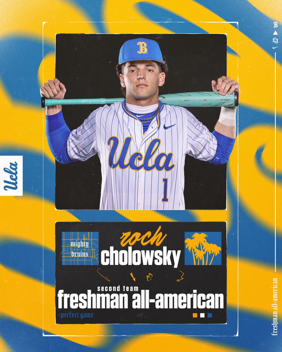 UCLA Baseball (@uclabaseball) on Twitter photo Roch and Roll πΈ
Congrats to Roch Cholowsky on taking home Freshman All-America honors today!
#GoBruins x <a href="/CholowskyRoch/">Roch Cholowsky</a> Roch and Roll πΈ
Congrats to Roch Cholowsky on taking home Freshman All-America honors today!
#GoBruins x <a href="/CholowskyRoch/">Roch Cholowsky</a>