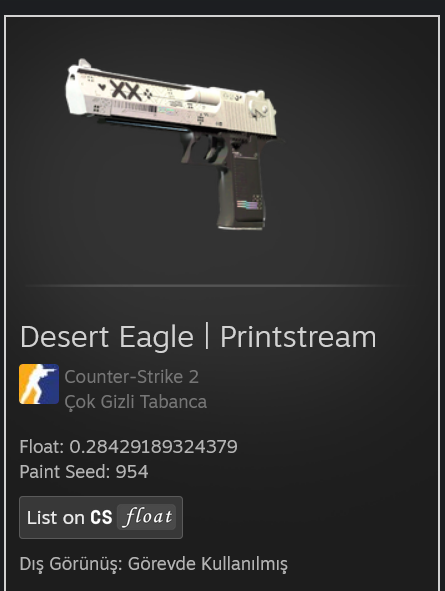 📢CS:GO GIVEAWAY📢
📢CS2 GIVEAWAY📢

🎁DESERT EAGLE PRINTSTREAM (FT)🎁
👉to enter
🏆Follow Me
👑RT+Like Post
💎SUB+LIKE+COMMENT
youtu.be/TKs8G095YM4 - (show proof)

⏰GIVEAWAY ENDS IN A WEEK#csgofreeskin #CSGOGiveaway #Csgogiveaways #cs2giveaways #cs2skins
