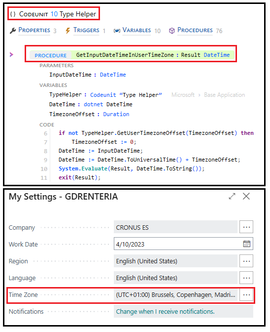 gdrenteria's tweet photo. #businesscentral #msdyn365bc #d365bc #minorupdate

📣 Business Central 24.1: New Procedure codeunit 10 "Type Helper". 🔔

❇  GetInputDateTimeInUserTimeZone
🔍https://t.co/fKl9Gp8dYo https://t.co/iycziHqhYY