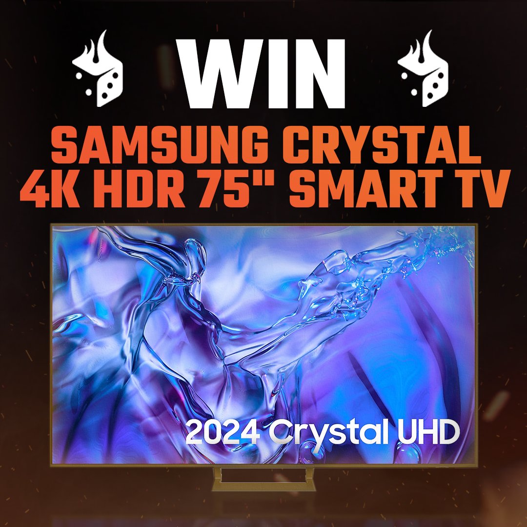 IgnitionCasino's tweet image. 🚨 GIVING AWAY A SAMSUNG HDR 4K 75" SMART TV 🚨

To enter this beautiful giveaway, all you have to do is:

1. Tag a friend 
2. Retweet this

Deadline is next Wednesday. One winner will be chosen from either X, IG or FB. Good luck!
