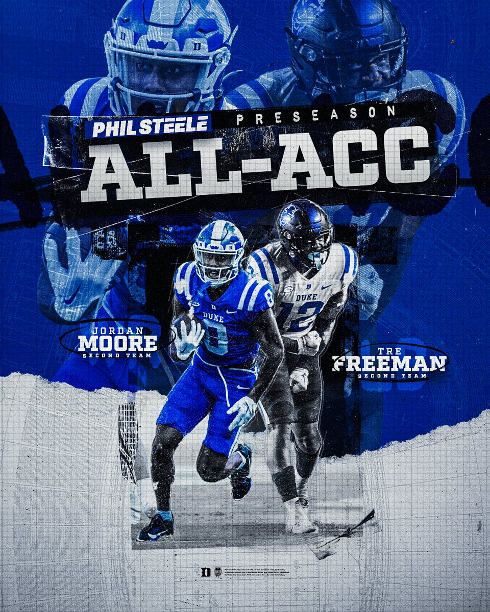 The Phil Steele Preseason All-ACC Blue Devils 😈