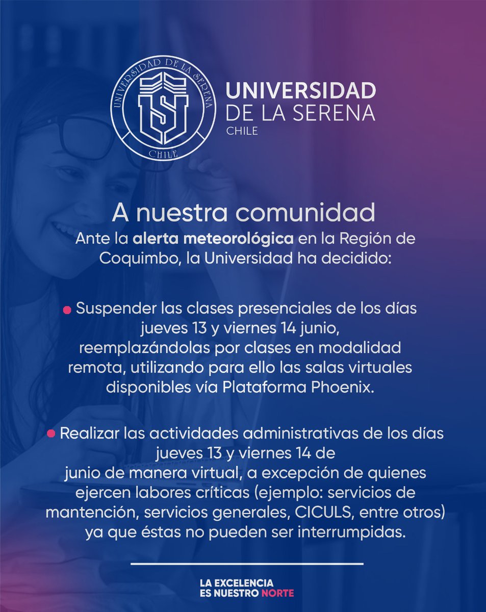 U. de La Serena tweet media