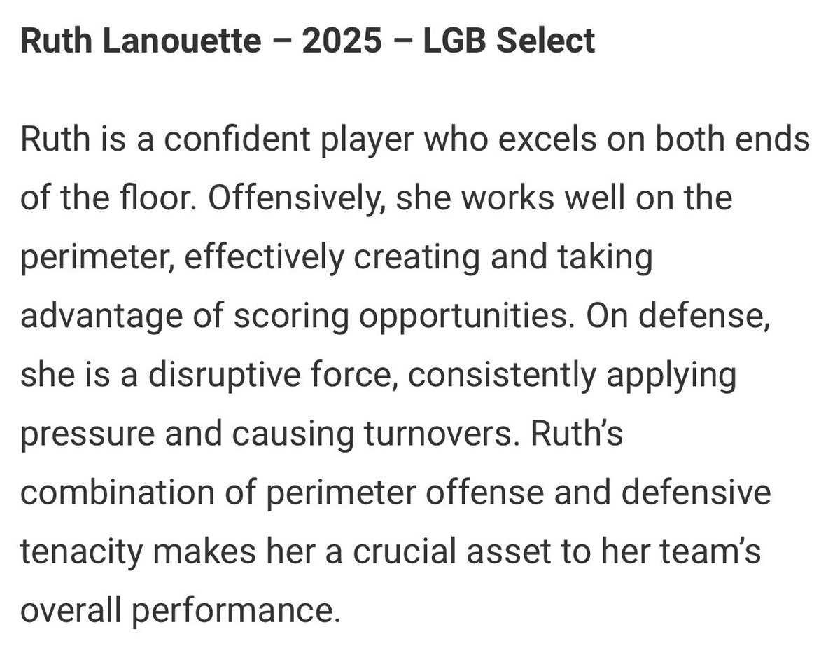 We see you <a href="/ruth_lanouette/">Ruth Lanouette</a>