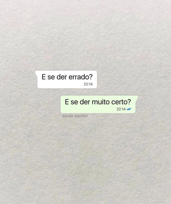 É sobre...