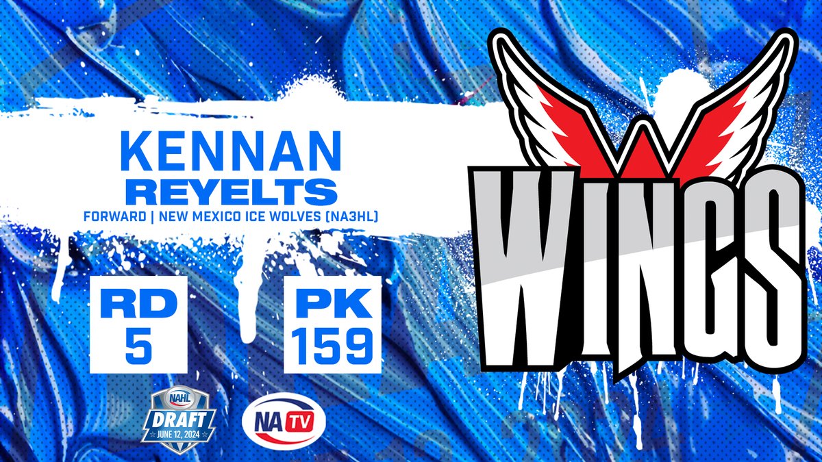 Round 5 | Pick 159
<a href="/AberdeenWings/">Aberdeen Wings</a>
select Forward Kennan Reyelts from the <a href="/nmicewolves3hl/">New Mexico Ice Wolves 3HL</a>
 
#NAHLDraft