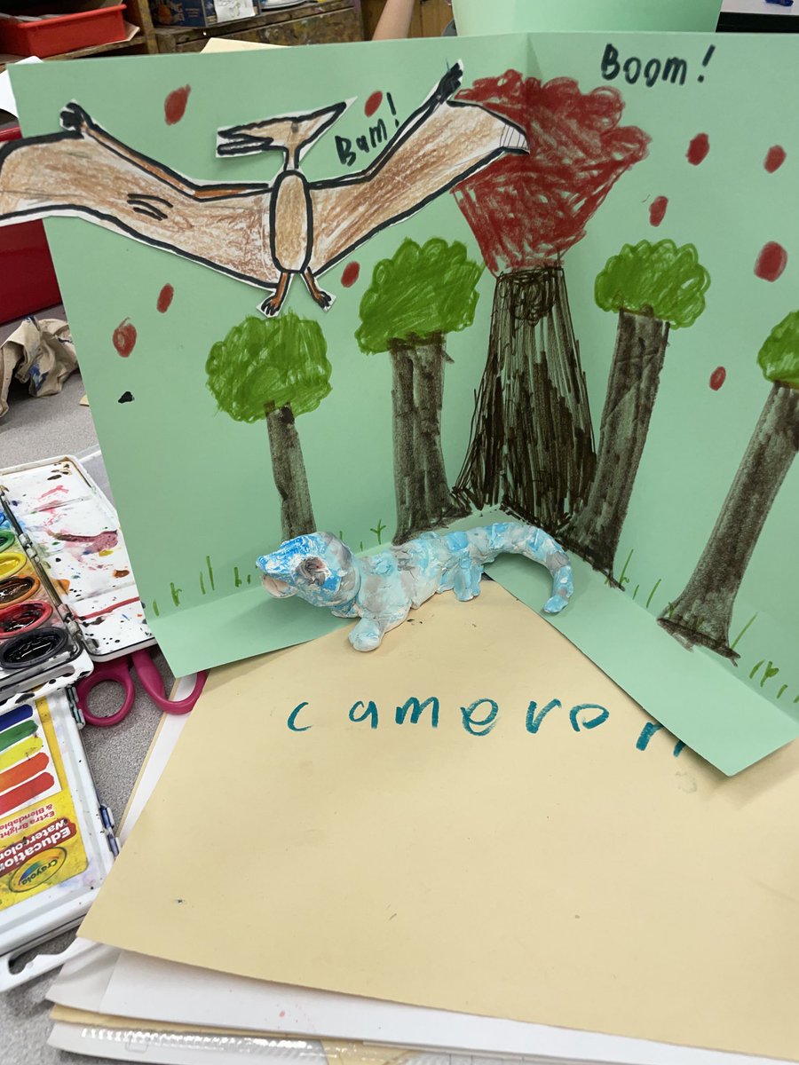 Dino worlds are leaving the building .Nice job 3rd grade! ⁦<a href="/PineGrove_BCPS/">Pine Grove Elementary</a>⁩