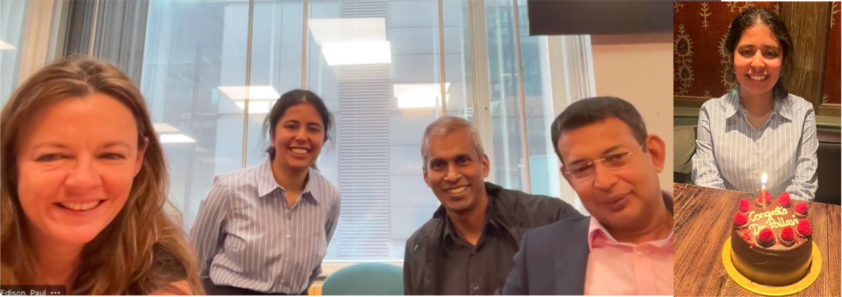 Sudhin Thayyil (@sudhinthayyil) on Twitter photo Congratulations to Dr Pallavi Muraleedharan on successful PhD defence on systemic factors and a prediction tool for HIE using AI <a href="/PeepsHie/">@peeps-HIE</a> <a href="/HopeforHIE/">Hope for HIE ☀️</a> <a href="/Atul_Monash/">Atul Malhotra</a> <a href="/ImperialBrains/">Imperial Department of Brain Sciences</a> <a href="/ImperialPaeCH/">Centre for Paediatrics & Child Health</a> <a href="/OBSevidence/">Andrew H Shennan OBE</a> <a href="/DameTina1/">Tina Lavender</a> Congratulations to Dr Pallavi Muraleedharan on successful PhD defence on systemic factors and a prediction tool for HIE using AI <a href="/PeepsHie/">@peeps-HIE</a> <a href="/HopeforHIE/">Hope for HIE ☀️</a> <a href="/Atul_Monash/">Atul Malhotra</a> <a href="/ImperialBrains/">Imperial Department of Brain Sciences</a> <a href="/ImperialPaeCH/">Centre for Paediatrics & Child Health</a> <a href="/OBSevidence/">Andrew H Shennan OBE</a> <a href="/DameTina1/">Tina Lavender</a>