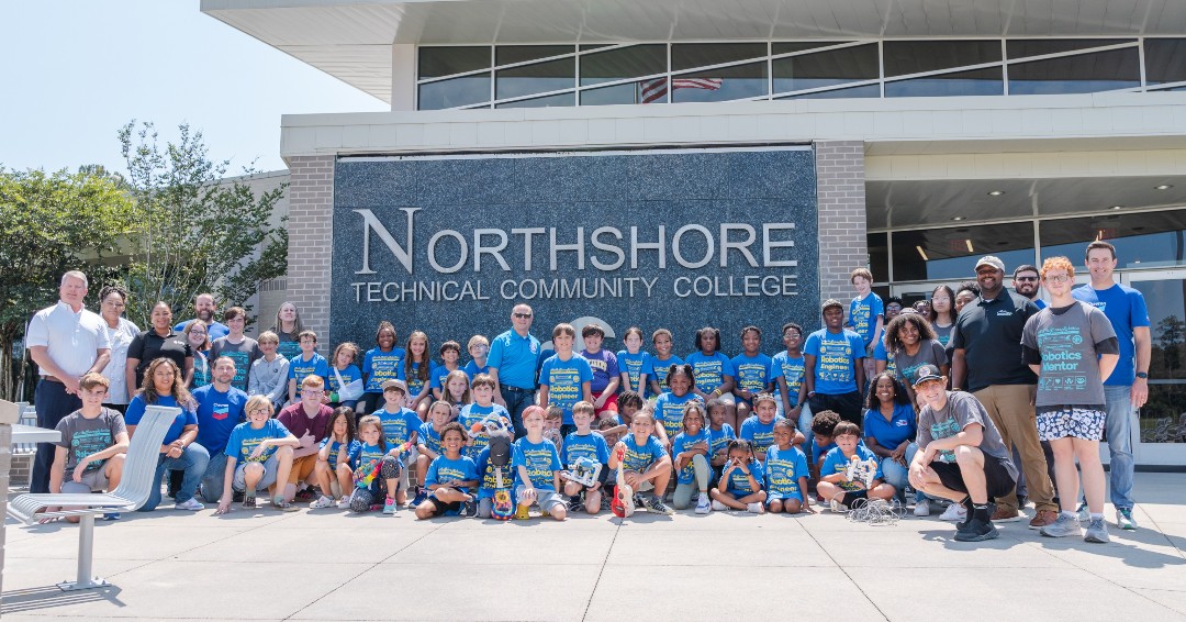 NTCCgators's tweet image. Thank you, @Chevron, for sponsoring the Northshore Robotics Camp at our Lacombe Campus this week! The kids have learned so much about STEM and NTCC! 🚀🤖 #BuildingFutures🐊 #STEM #RoboticsCamp #NTCC #CommunitySupport