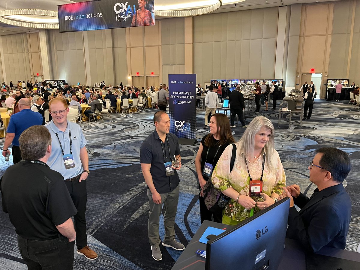 GetCyara's tweet photo. That's a wrap on #NICEInteractions in #Vegas!
Great connecting with industry leaders & exploring the future of contact center tech.
Thanks #NICE for an amazing event! Excited to continue the conversations at NICE Interactions International in London from June 24-25!!
#NICEi24 https://t.co/lzVuEeKAI4