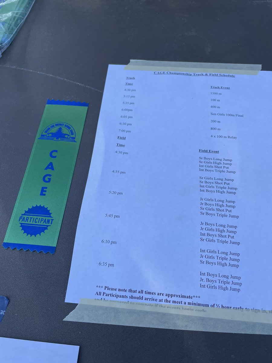 Beautiful evening for CAGE (Council of Athletics for Grand Erie) track &amp; field meet @KiwanisField Thanks to the staff for making this possible. Lots of parents and grandparents and staff supporting their athletes <a href="/GEDSB/">Grand Erie District School Board</a>