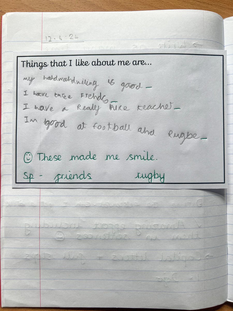 It gets to the Summer 2 term and I feel like with the looming anxiety of moving up year groups the children start to doubt themselves. This morning's 'Morning Task' was simple but it created lots of celebration surrounding all of the children and how wonderful they are! ❤️