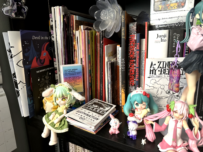 ethersent's tweet image. Hi I'm Emil and I make stuff that I like, you can find me skittering and frolicking around. I collect zines, CDs, and interesting art/books. You can read more about me and my work on my neocities.

Website: ethersent.neocities.org
Portfolio: ethersent.art/#galleryhub