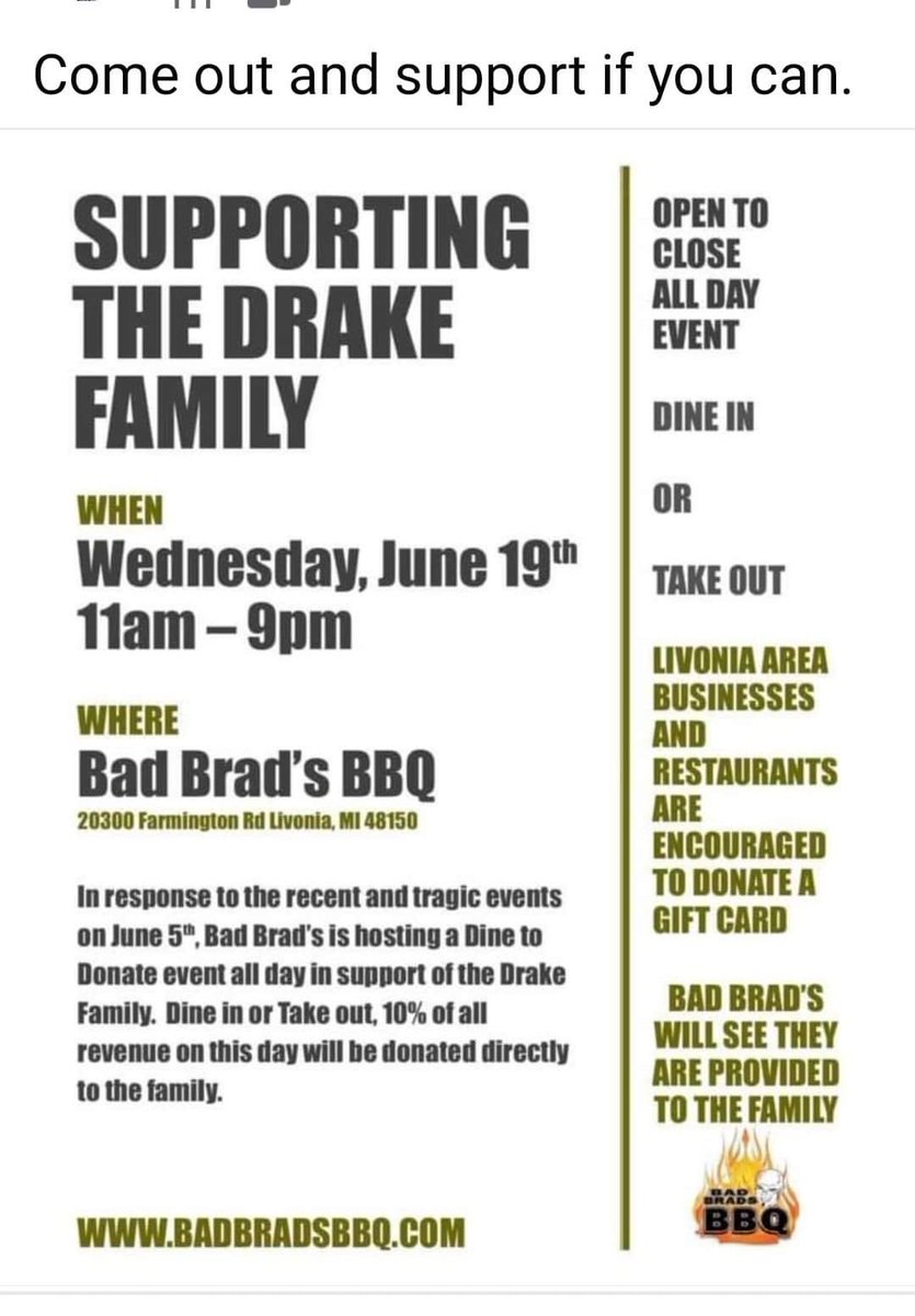 Supporting the Drake/Sergison families