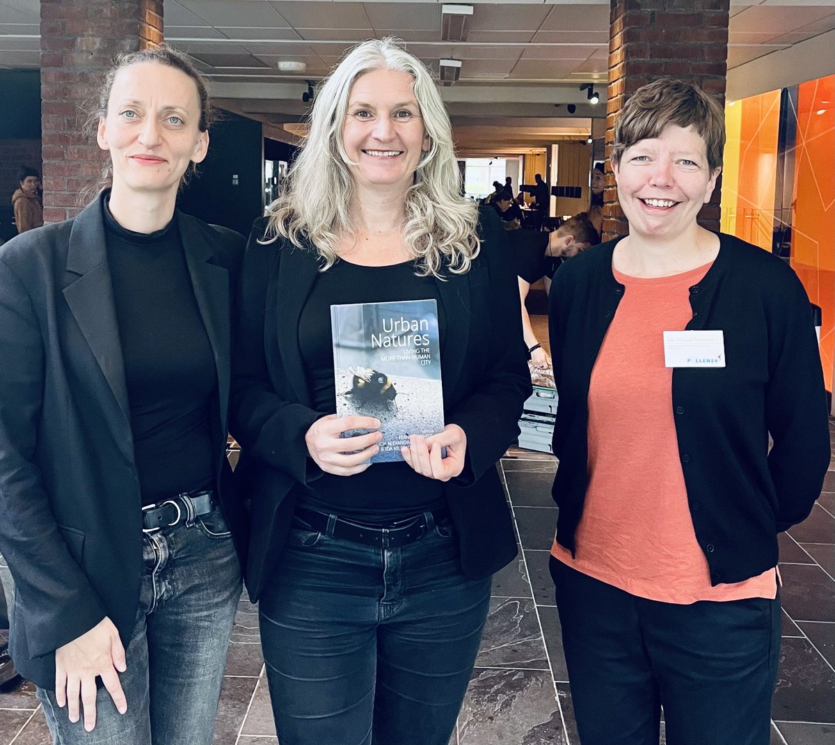 Urban Natures book launch at Political Ecology Conference in Lund #POLLEN24. So much inspiration these days from like-minded scholars!