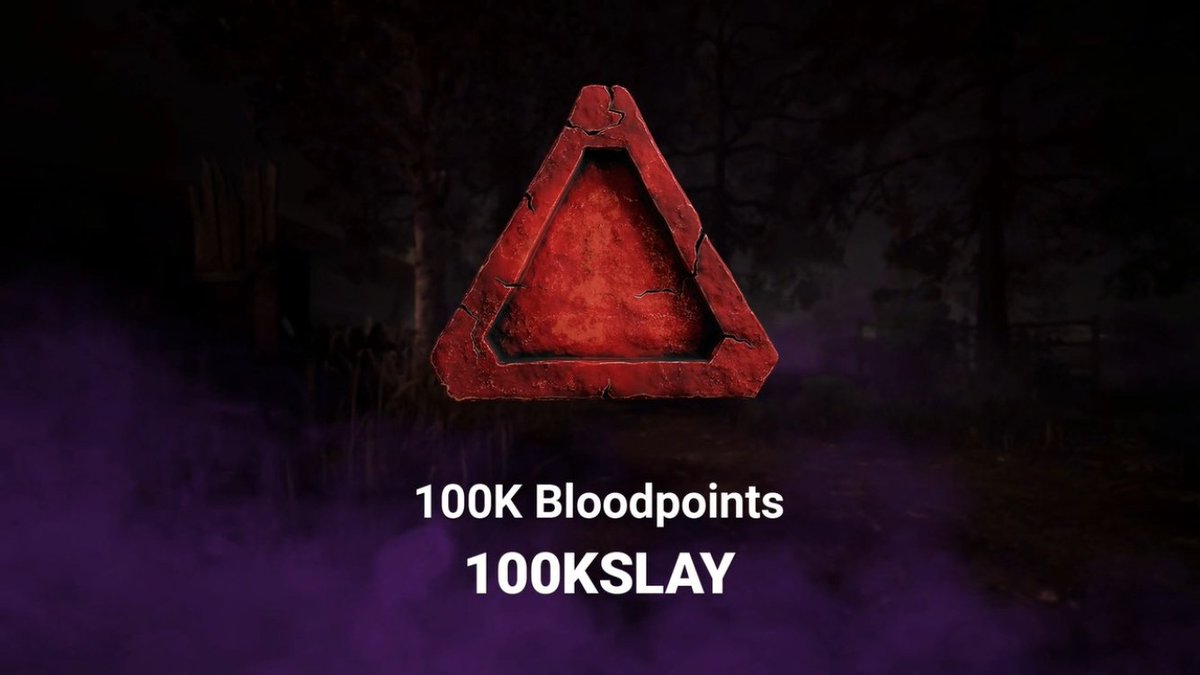 CODE "100KSLAY" FOR 100K BP