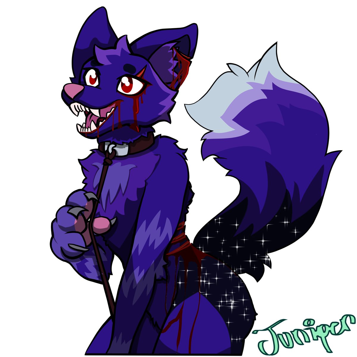 DepDelusional's tweet photo. #blood #bloody #collar #commission #fox #furry #leash #scarred #furrycharacter #commissionsopen #commission #sexy #furrycommission #furryartist #leashedandcollared https://t.co/xG9uJvhC0N