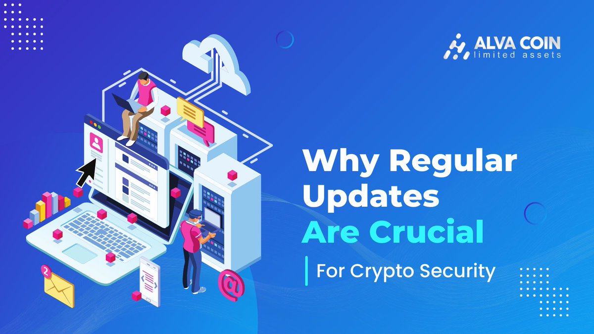 AlvaCoin's tweet photo. 🔄 Regular Updates = Better Security 🔄
Keep your crypto wallets and devices up-to-date to protect against the latest threats.
#CryptoSecurity #StayUpdated #AlvaCoin #ALVA #AA https://t.co/2F8Pql4MHG