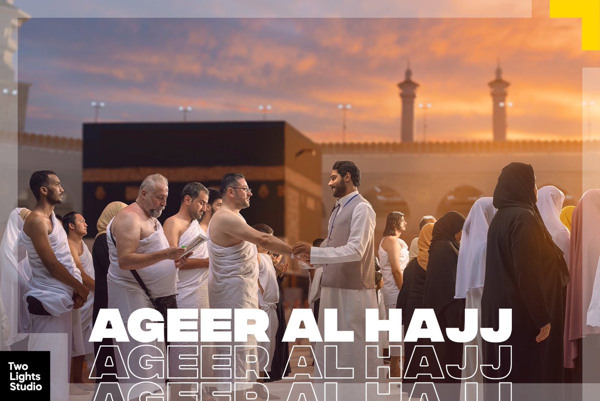 TwoLightsStudio's tweet image. تصوير فريق #تولايت_إستديو لحملة الحج مع منصة اجير ✨

@Befilmz 
@takamolholding
@AjeerSA 

#twolightsstudio 
#TLS
#تكامل 
#befilmz 
#اجير 
#لنلبي