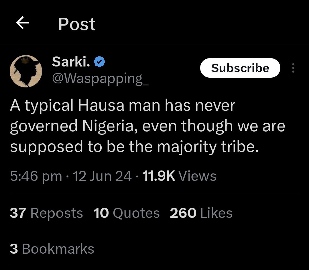 Onsogbu's tweet image. Wetin this one dey smoke