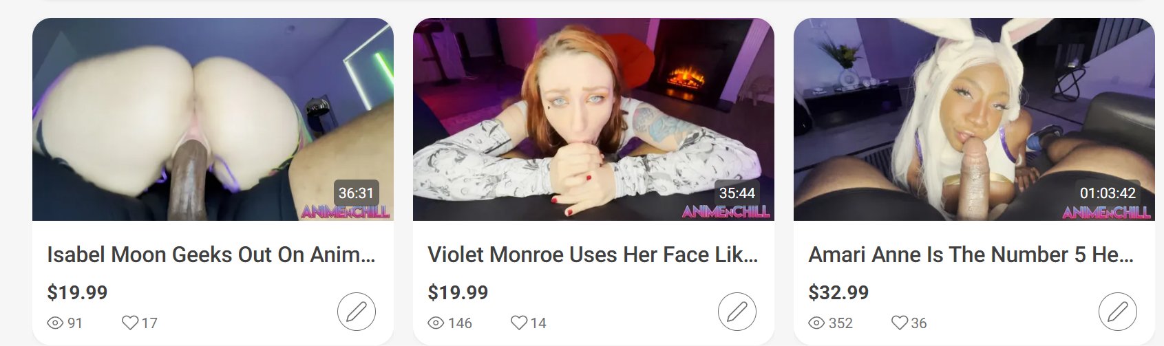 Anime n Chill XXX on X: The 2 latest videos are now only 19.99!