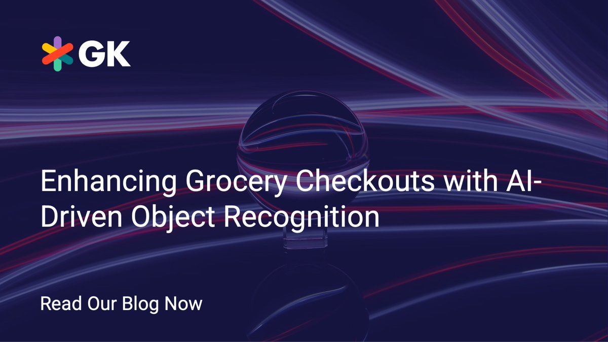 To enhance the #grocery checkout experience, GK Software is developing advanced AI-driven object recognition to improve efficiency.

To learn more about GK's latest #AI advancements, access our brochure on AI-driven object recognition: ow.ly/s1r050S9L45
