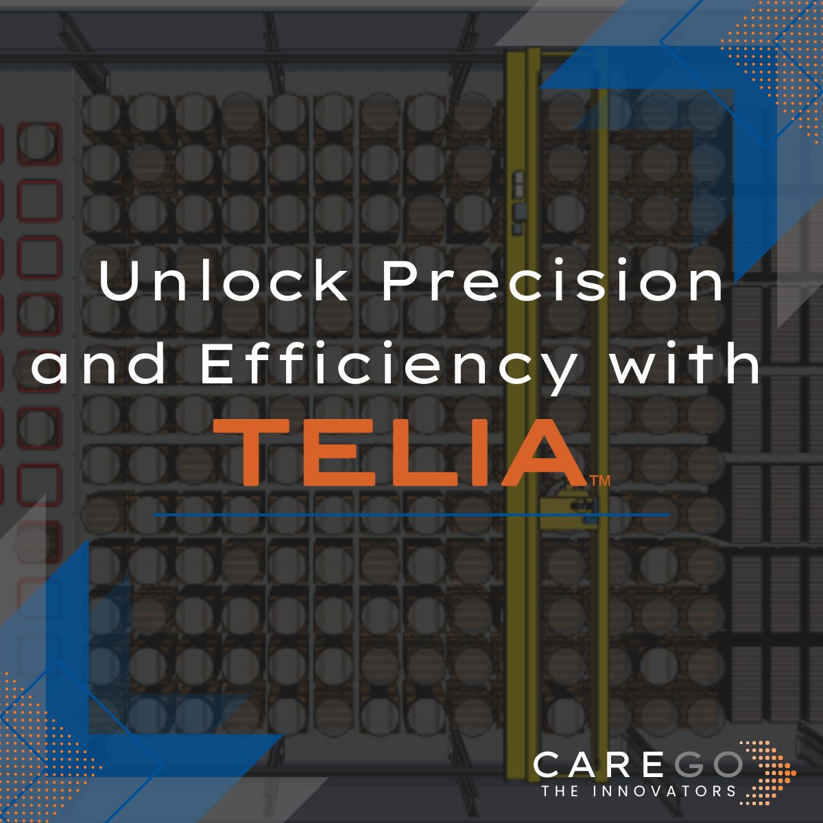 Unlock Precision &amp; Efficiency with TELIA for Rectangular &amp; Palletized Products. Maximize floor space &amp; streamline operations with our facility optimization technology. Learn more about how we can enhance storage density &amp; efficiency in your facility carego.com