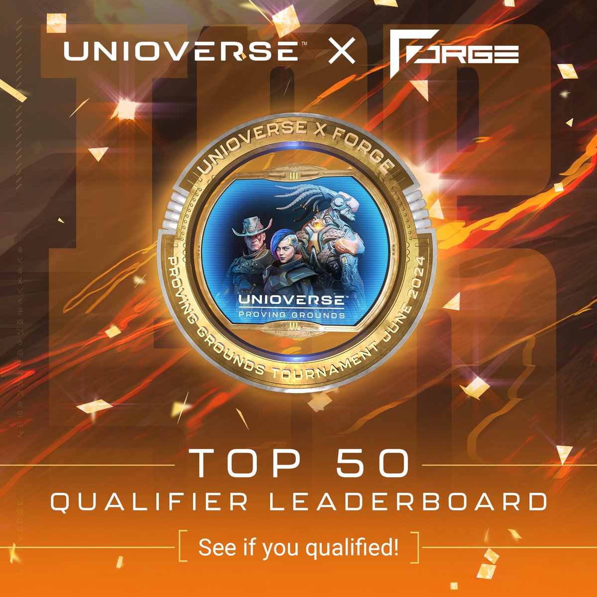 QUALIFIERS COMPLETE! 🥳

Congrats to the Top 50 players for cruising past the initial round. Up next? Prizes and the Elimination Round! 🎮

🏆 See the leaderboard: bit.ly/forgetourney